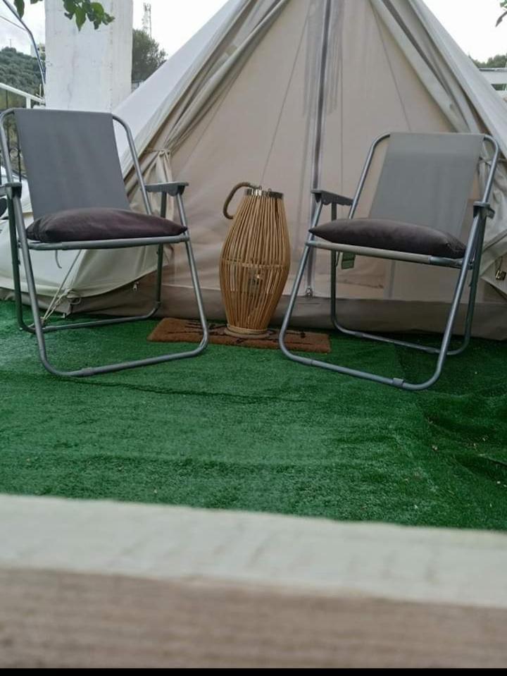 Queens Luxury Glamping Palaiokastro  Ngoại thất bức ảnh