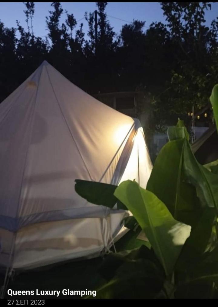 Queens Luxury Glamping Palaiokastro  Ngoại thất bức ảnh
